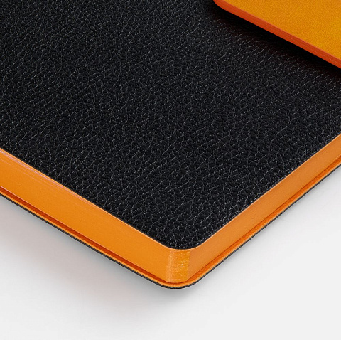 Ежедневник Boom, недатированный, черный с оранжевым - рис 6.