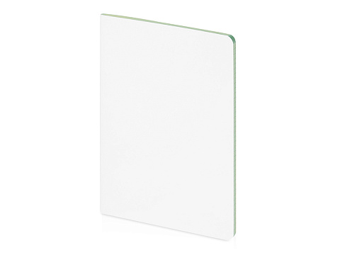 Бизнес-тетрадь А5 Pragmatic Contrast, 40 листов в клетку, белый с салатовым срезом