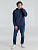 Толстовка с капюшоном унисекс Hoodie, синий меланж - миниатюра - рис 14.