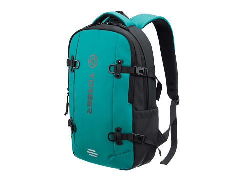 Рюкзак спортивный TORBER Xtreme 18, зелёный/чёрный, 31 х 12 х 46 см, 17л - рис 2.