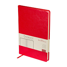 Блокнот А5 Megapolis Nebraska, красный (Р)