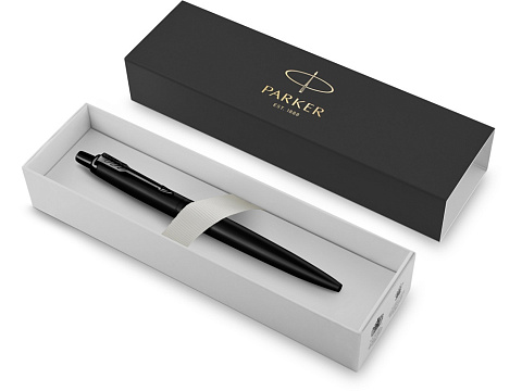 Шариковая ручка Parker Jotter XL SE20 Monochrome в подарочной упаковке, цвет: Black, стержень: Mblue - рис 2.