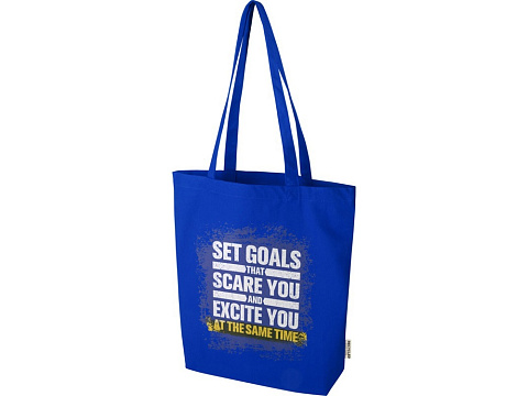 Florida эко-сумка плотностью 270 г/м² - Ярко-синий - рис 6.