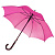 Розовый зонт трость - миниатюра