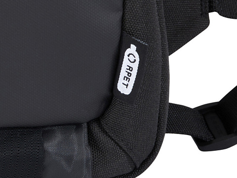 Roam модульная сумка-слинг из переработанных материалов, сертифицированных согласно GRS - сплошной черный - рис 6.