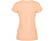 Футболка Fiyi женская, светло-абрикосовый выстиранный - миниатюра - рис 2.