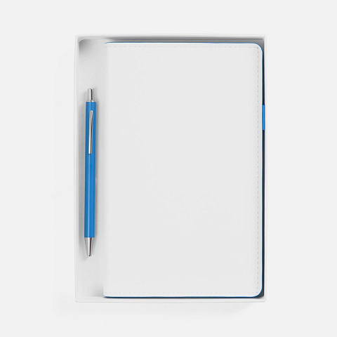 Набор White Shall, бело-голубой - рис 3.