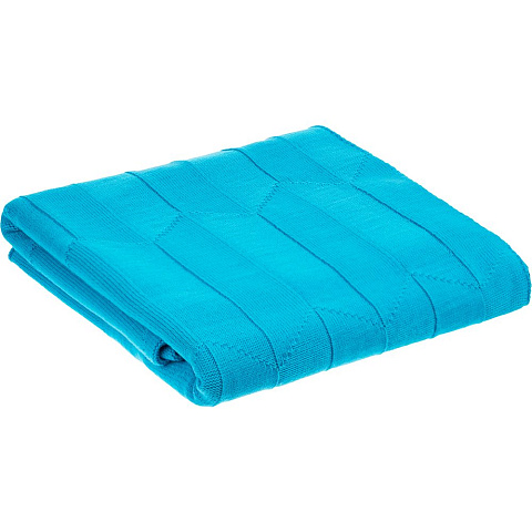 Плед Rombus, бирюзовый - рис 3.