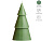 Orginal Home рождественская елочная свеча матча - L - Зеленый яркий - миниатюра - рис 2.