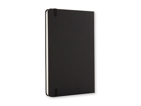 Записная книжка Moleskine Classic (в линейку) в твердой обложке, Large (13х21см), черный - рис 5.