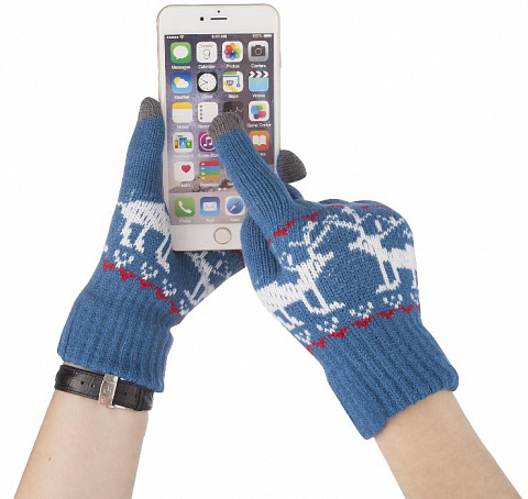 Зимние перчатки для сенсорных экранов Deer - рис 3.