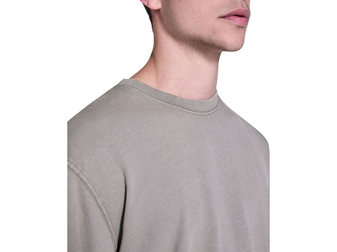 Свитшот Jaya унисекс, каменистый выстиранный - рис 6.