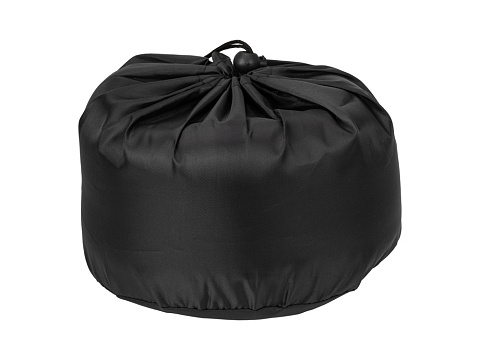 Подушка TORBER, дорожная, с эффектом памяти, тёмно-серая, полиэстер+спандекс - рис 5.