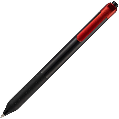 Ручка шариковая Fluent, красный металлик - рис 5.