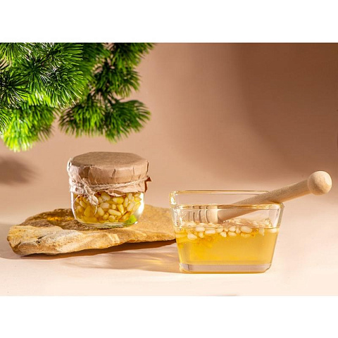 Подарочный мед с кедровыми орешками - рис 2.