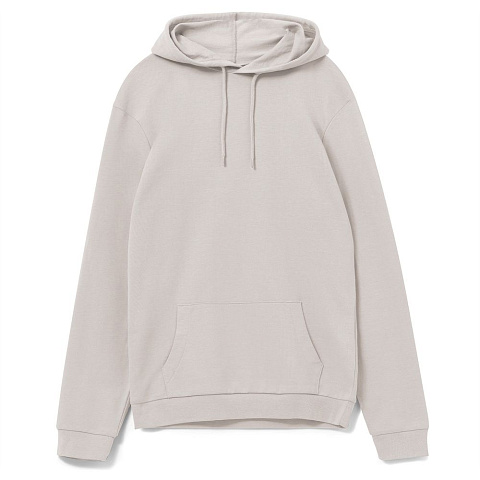 Толстовка с капюшоном унисекс Hoodie, дымчато-серая - рис 2.