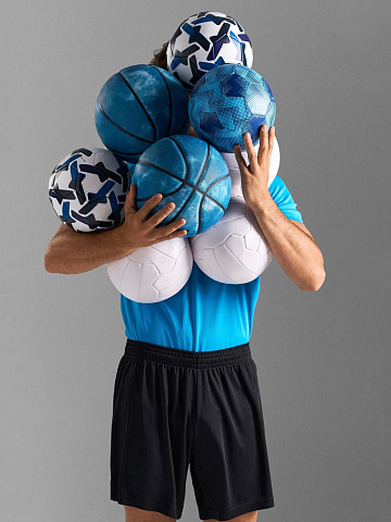 Шорты унисекс Thunder, ярко-синие (royal) - рис 7.