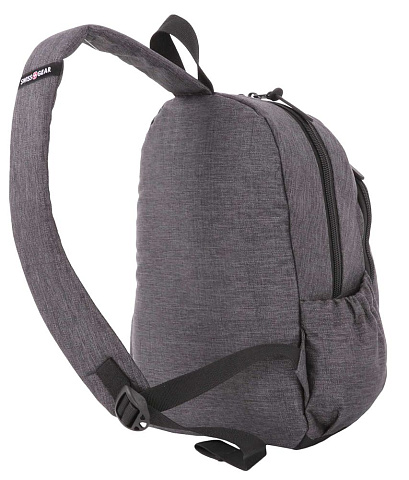 Рюкзак на одно плечо Swissgear Grey Heather, серый - рис 3.