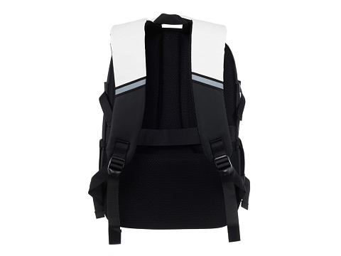 Рюкзак спортивный TORBER Xtreme 18, белый/чёрный, 31 х 12 х 46 см, 17л - рис 4.