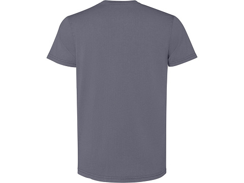 Футболка Corgi мужская, серо-голубой выстиранный - рис 2.