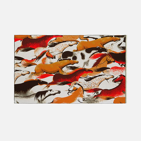 Плед «Огнегривые» - рис 2.