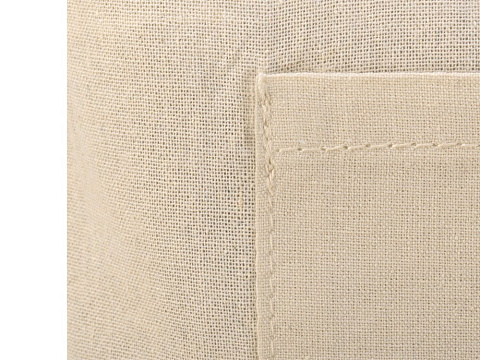 Складная сумка Jute из джута и хлопка, натуральный - рис 8.