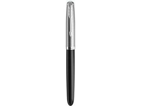 Перьевая ручка Parker 51 CORE BLACK CT, перо: F, цвет чернил: black, в подарочной упаковке. - рис 3.