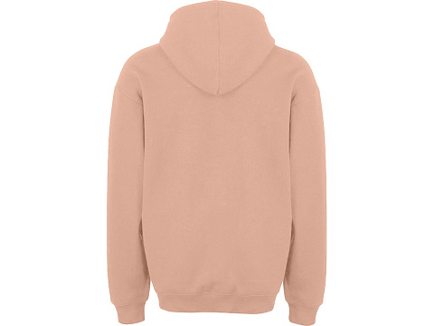 Толстовка с капюшоном оверсайз Berlin унисекс, лосось - рис 10.