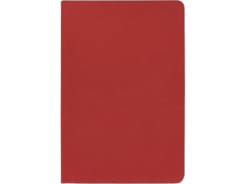 Блокнот Wispy, твердая обложка A5, 64 листа в линейку, красный - рис 3.