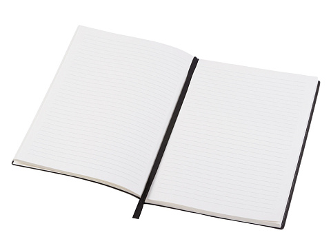 Блокнот А5 Bradbury, гибкая обложка, 80 листов 80 гр/м2 FSC бумага, темно-серый - рис 5.