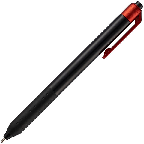 Ручка шариковая Fluent, красный металлик - рис 4.