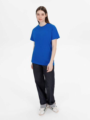 Футболка унисекс T-Bolka 180, синяя - рис 11.