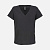 Футболка женская Regent Women с V-образным вырезом, черная - миниатюра