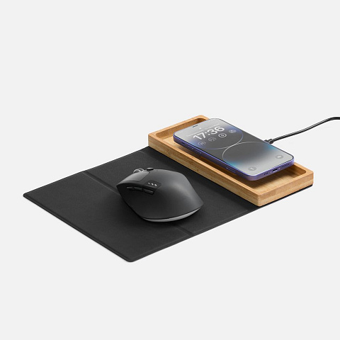 Складной коврик для мышки с беспроводной зарядкой Midstream ver.2 - рис 2.