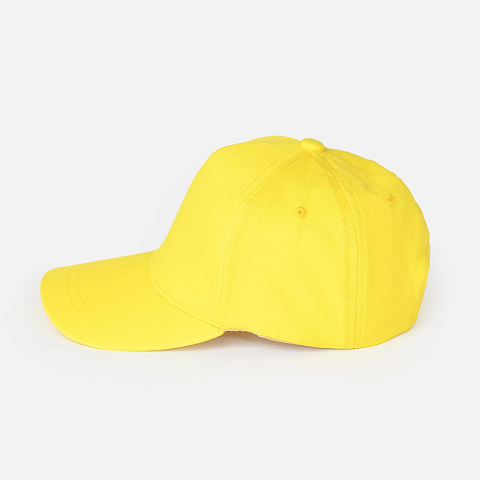 Бейсболка Basic, желтая - рис 3.