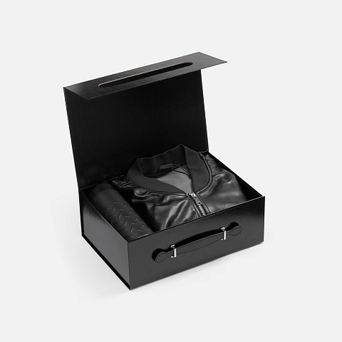 Коробка складная Holdfold, M, черная - рис 3.