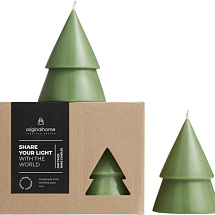 Orginal Home рождественская елочная свеча матча - M - Зеленый яркий