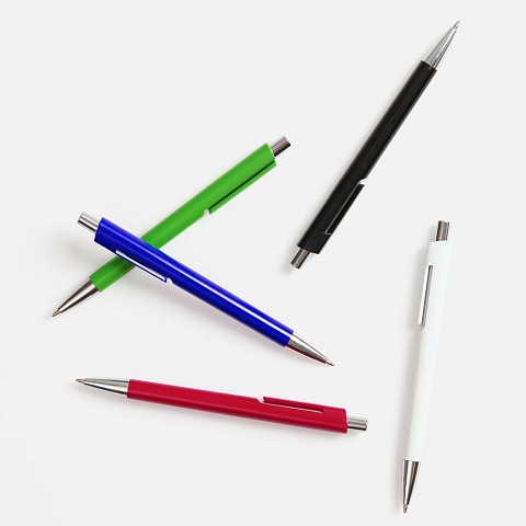 Ручка шариковая Dominanta Color, черная - рис 6.