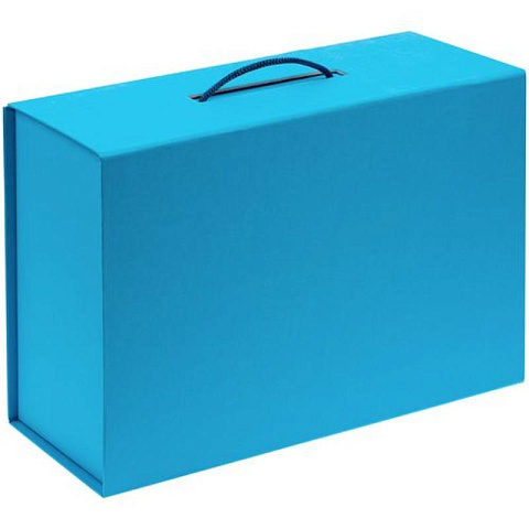 Коробка для подарков с ручкой (33см), 6 цветов - рис 7.