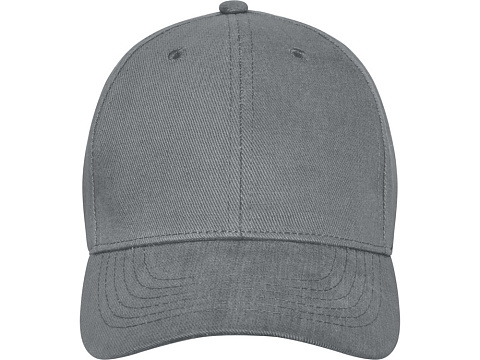 Бейсболка Davis, 6 панелей, серый - рис 2.