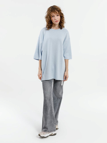 Джемпер с коротким рукавом Siluetti Volumica, светло-голубой - рис 8.