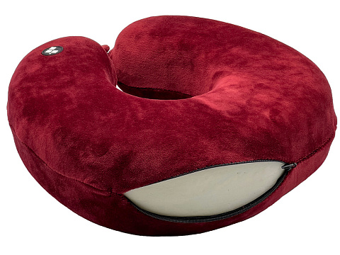 Подушка для путешествий с эффектом памяти Мемо Drowsy Marsala - рис 5.