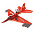 Самолет с автономным двигателем сборный "Истребитель" - миниатюра