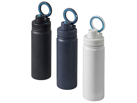 Вакуумная термобутылка с magsafe-держателем INSIDER, 600 мл, черный - рис 10.