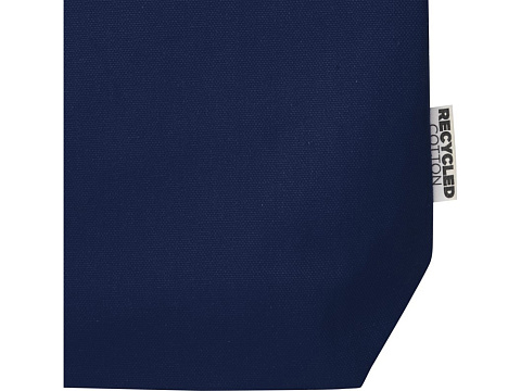 Florida эко-сумка плотностью 270 г/м² - темно-синий - рис 4.