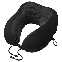 Подушка Dream с эффектом памяти, с кармашком, черный