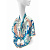 Подарочный шелковый платок "Царевна Лебедь" - миниатюра - рис 5.
