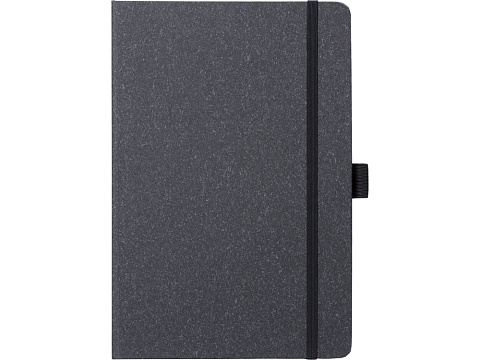 Блокнот А5 Snow Hard твердая обложка, 80 листов 70 гр/м2, черный - рис 4.