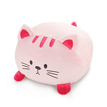 Подушка диванная "Розовый кот"