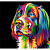 Картина цветным песком Собака - миниатюра
